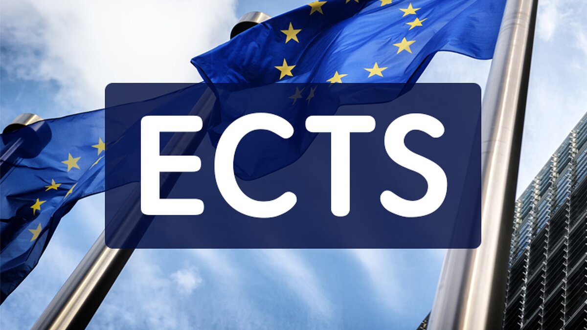 Drapeau européen crédits ECTS